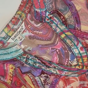 Travel Smith sheer top medium